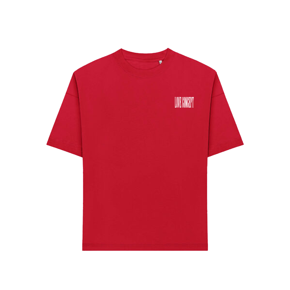 LOVE CONCEPTUAL T-SHIRT HEAT-FREE EDITION (RED)